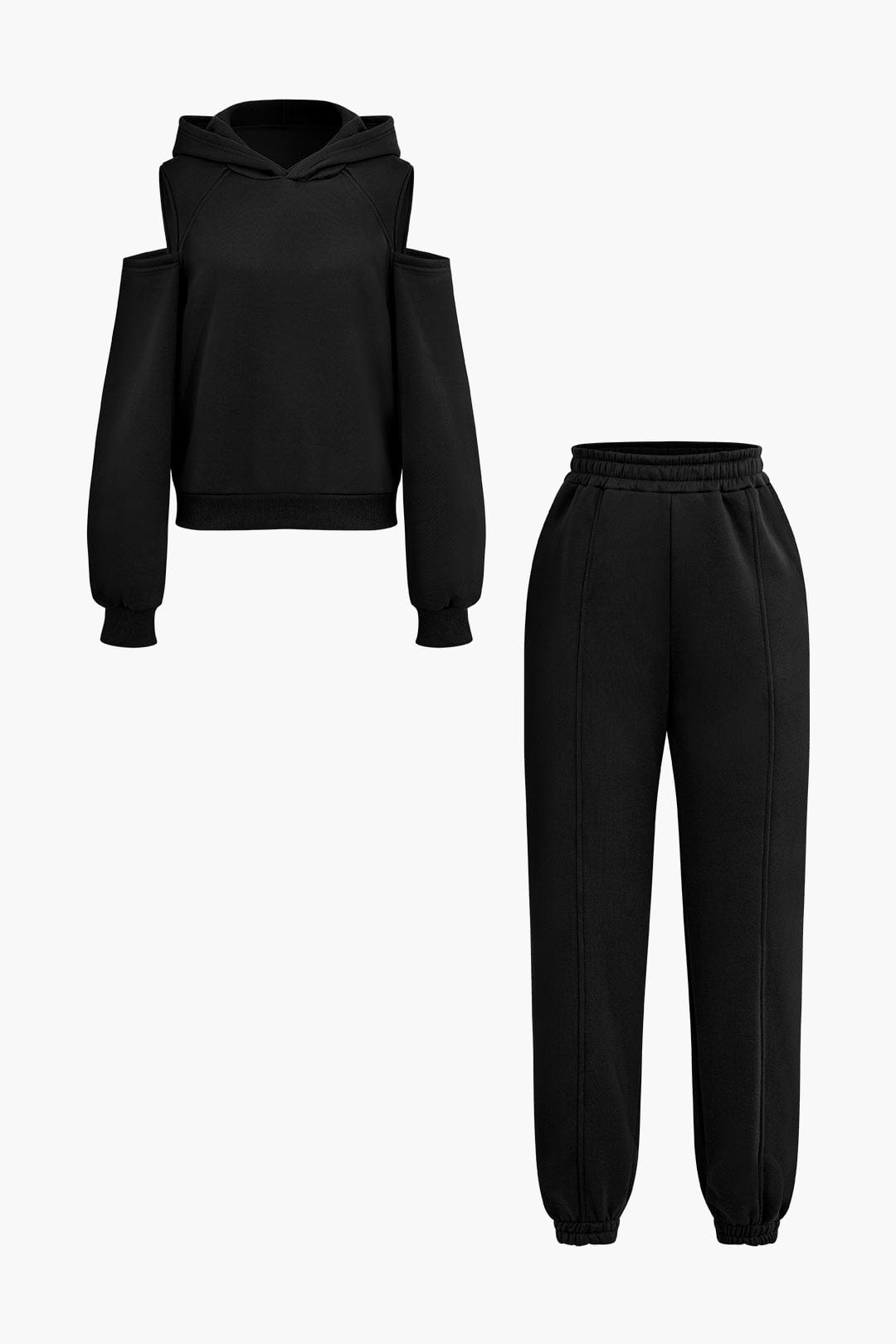 Sweat à Capuche Femme Décolleté Fashion