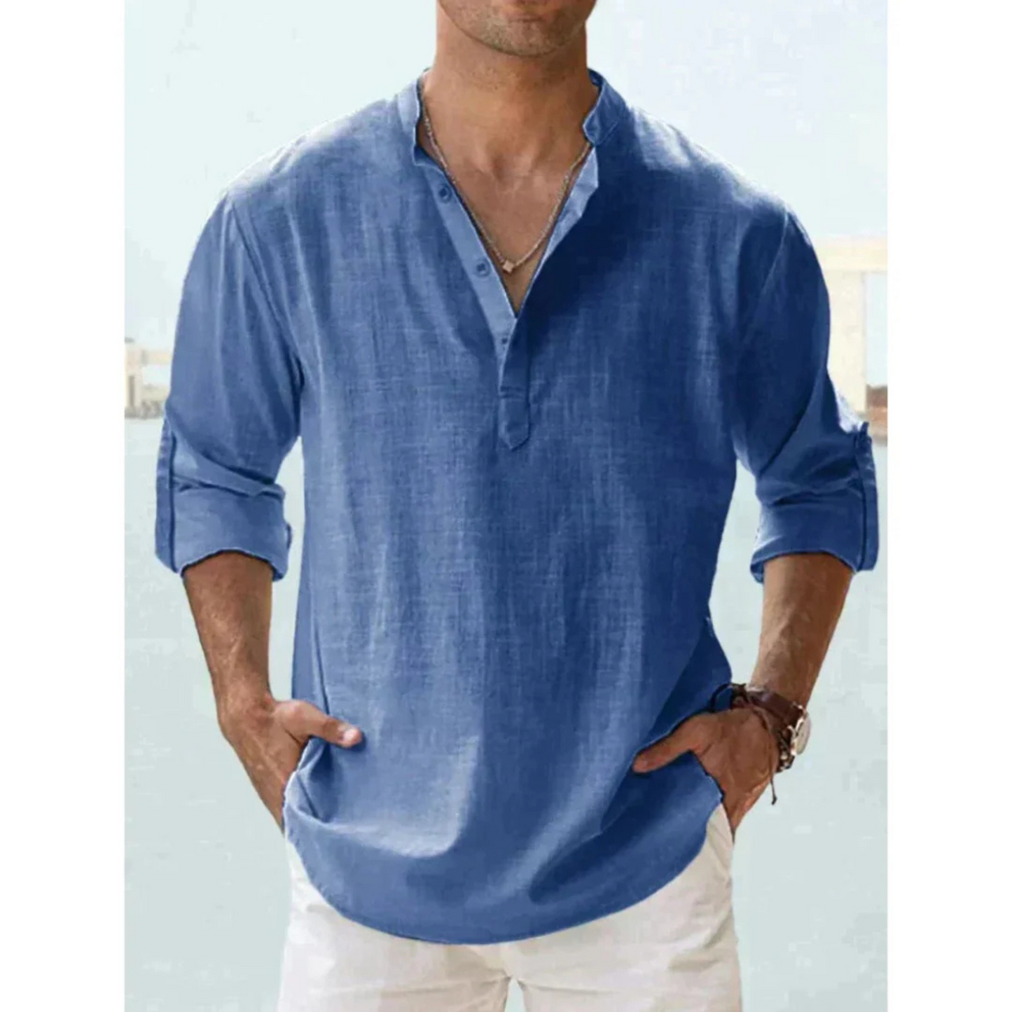 Chemise Homme Coton Slim et Élégant - PanierRoyale