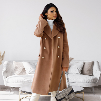 Manteau Femme Grande Taille Long Élégant Hiver