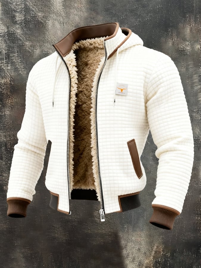 Veste Isolation Thermique Coupe-Vent Confortable Hiver