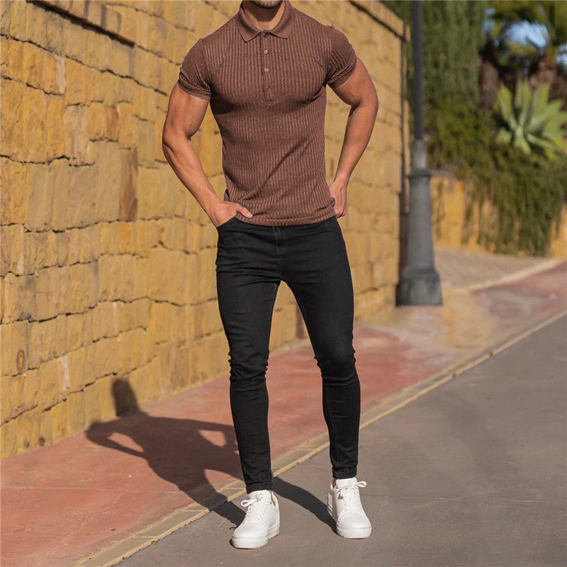 Chemise Polo Coton Homme Classique et Élégant