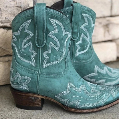 Bottes cowboy femme élégantes à broderieswestern