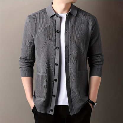SAMUEL - Cardigan Tricoté pour Hommes