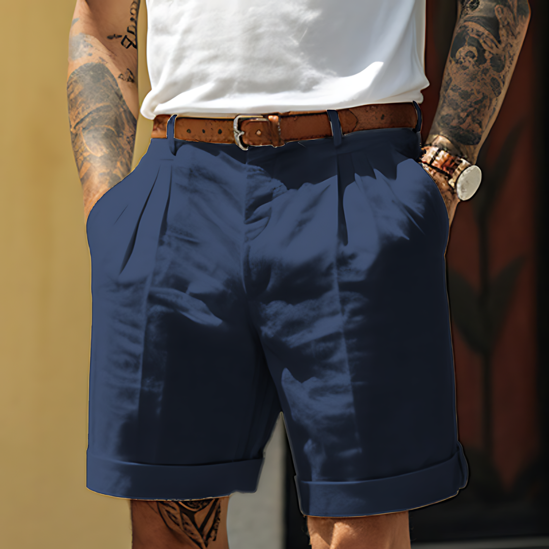 Shorts Homme Coton Élégant pour Tous les Jours