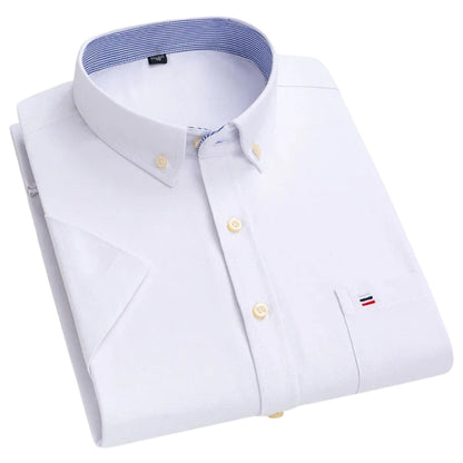 Chemise Homme Lin Été Manches Courtes