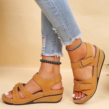 Sandales Plates à Talons Plats pour Femmes