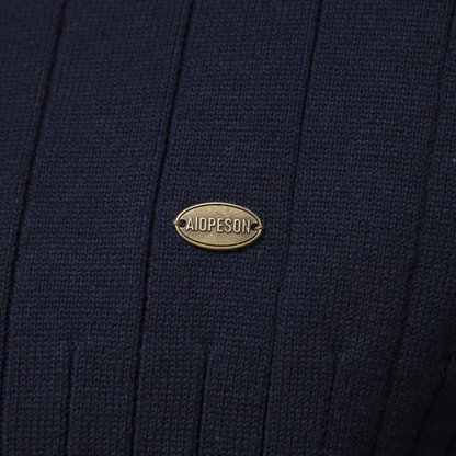 Pull à Manches Longues pour Homme avec Fermeture Éclair