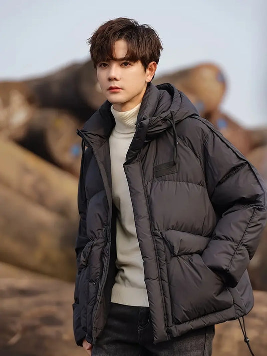 Manteau Homme Hiver Doublure Polaire Élégant - PanierRoyale