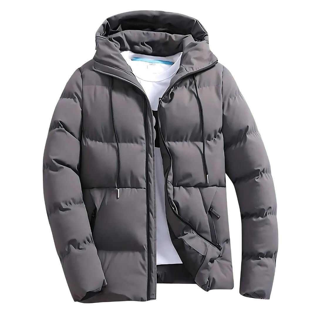 Manteau Homme Hiver - Parka Imperméable avec Capuche et Doublure Chaude