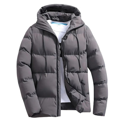 Manteau Homme Hiver - Parka Imperméable avec Capuche et Doublure Chaude
