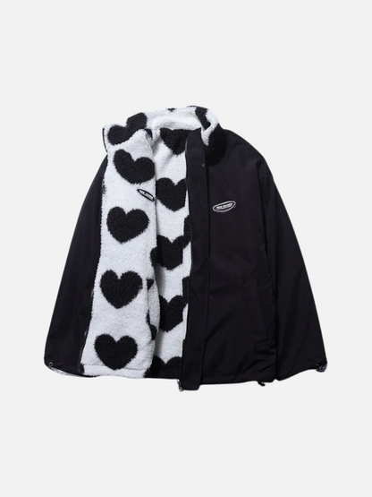 Veste femme hiver réversible et chaudement isolée
