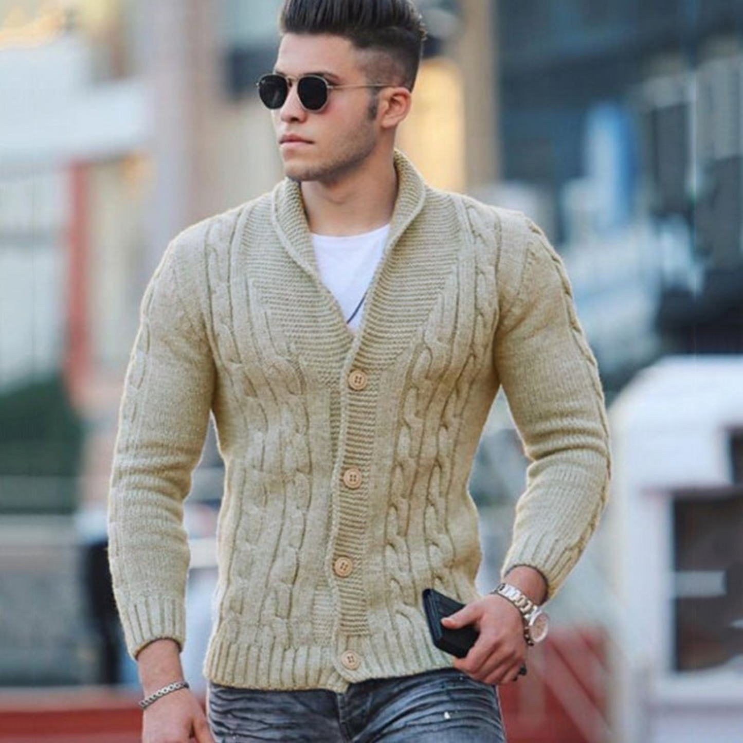Pull Homme Hiver Chaud et Stylish