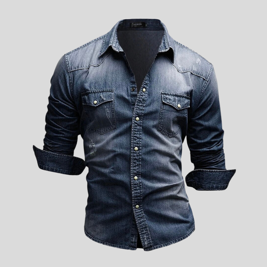 Chemise Homme Slim Fit Coton Confortable