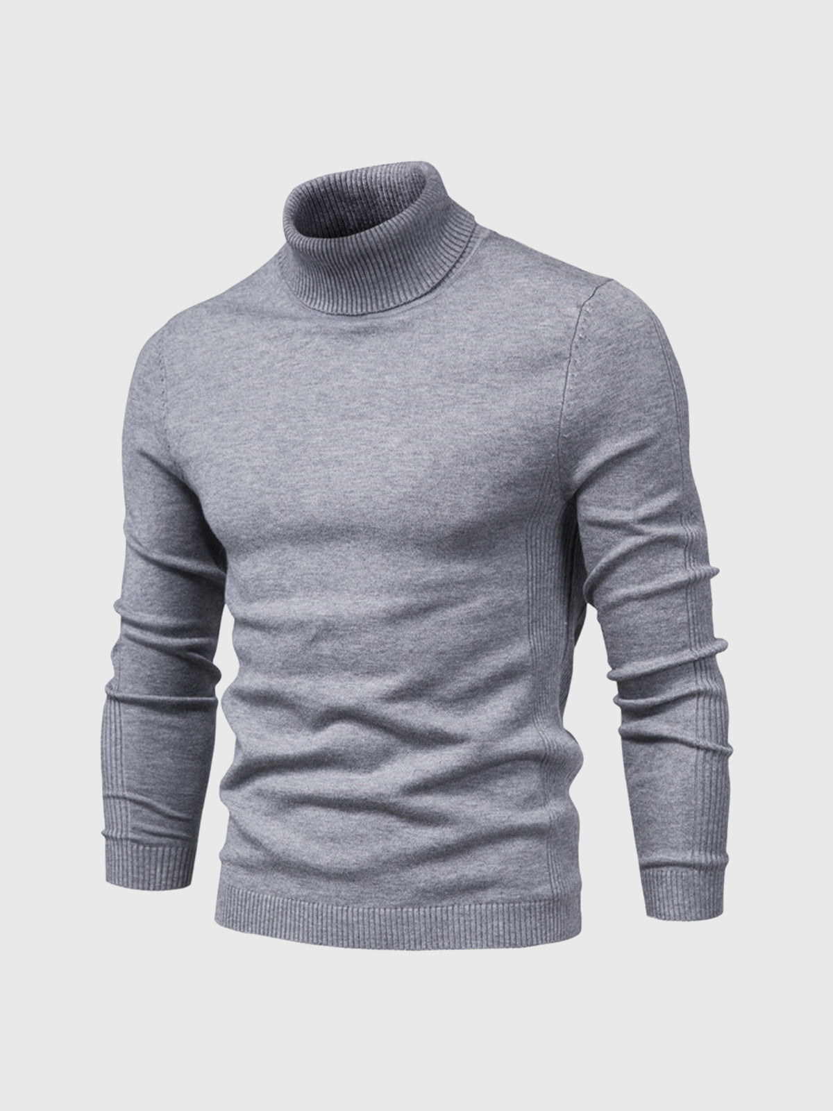 Pull à Col Roulé Homme Lavable