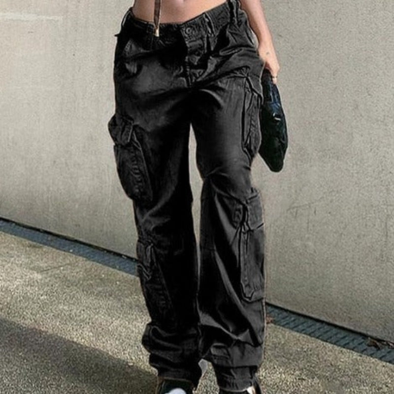 Pantalon Cargo Casual avec Poches Multi-Fonctions - PanierRoyale