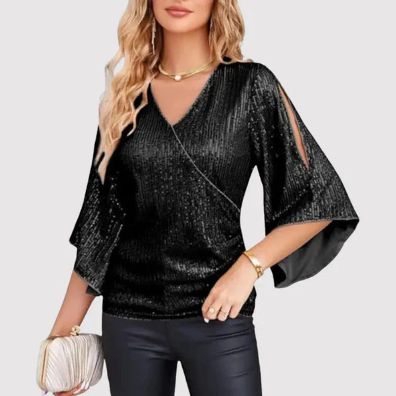 Veste Femme Détente Col en V Décontractée