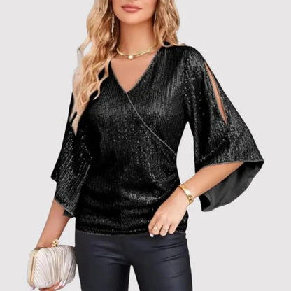 Veste Femme Détente Col en V Décontractée