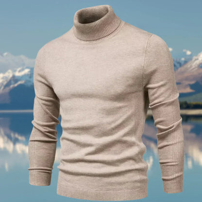 Pull Homme Col Roulé Chaud et Élégant pour Hiver