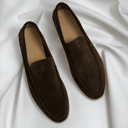 Chauffures Homme Loafers Décontractés en Cuir