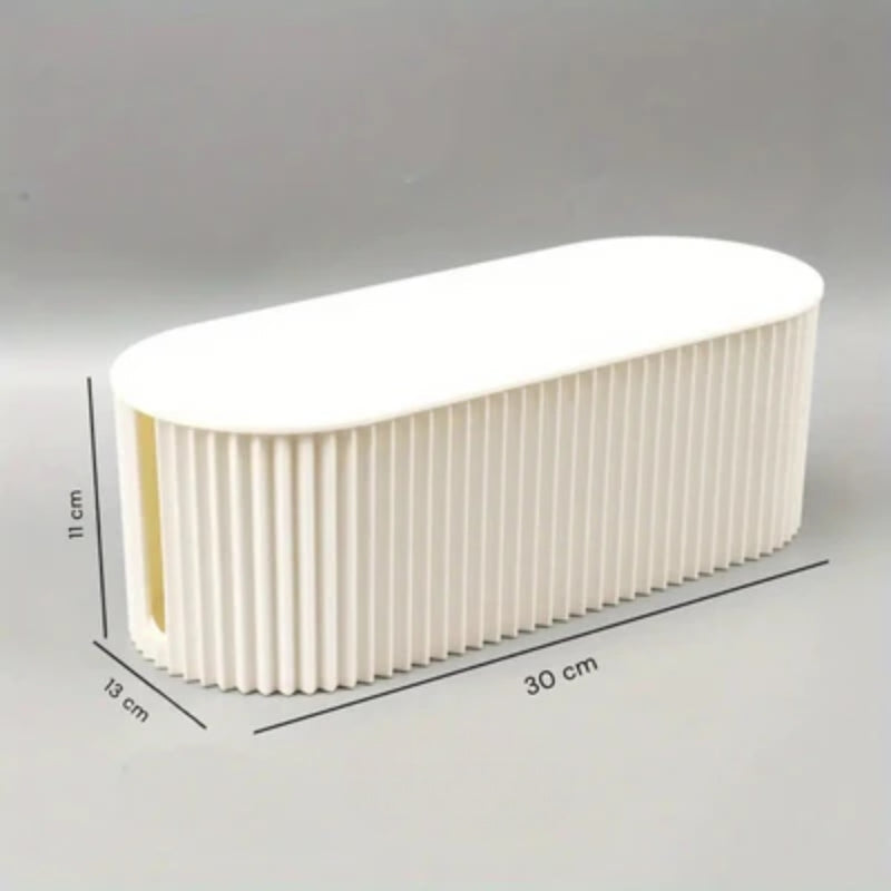 Boîte de rangement câbles élégante et discrète