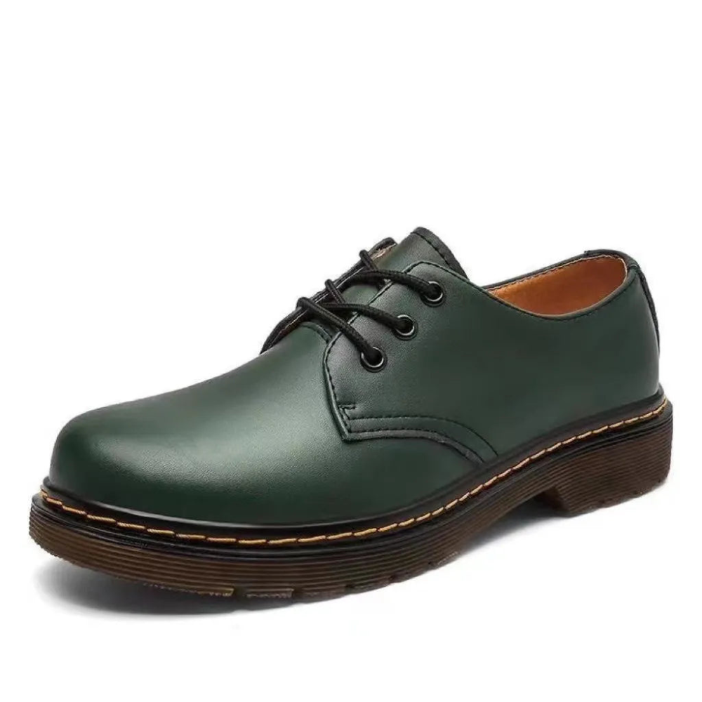 Bottine Homme Chic en Cuir Noir