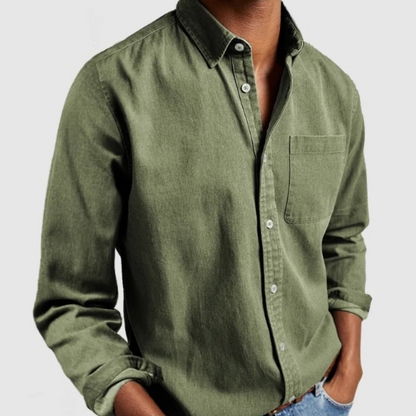 Chemise Homme Classique Manches Longues