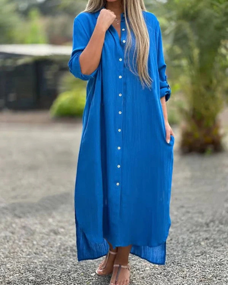 Robe Femme en Coton Doux et Élégante