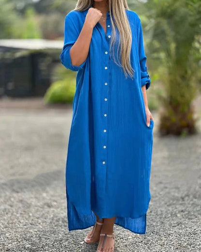 Robe Femme en Coton Doux et Élégante