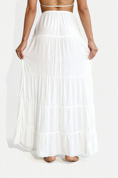 Robe Maxi Été Légère avec Bretelles Fines