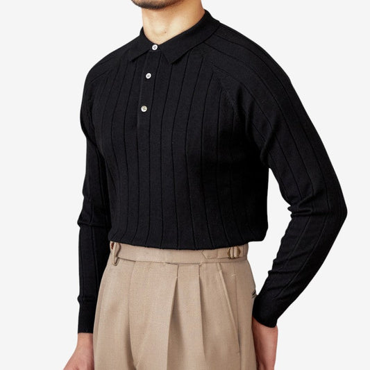 Chemise Classe à Manches Longues Col Chemise Italien - PanierRoyale