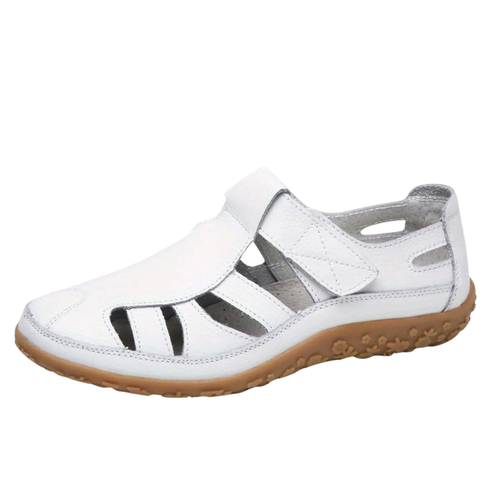 Chaussures Femmes Confortables à Lacets avec Perforations