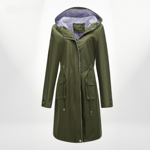 Veste imperméable femme légère et étanche pour pluie