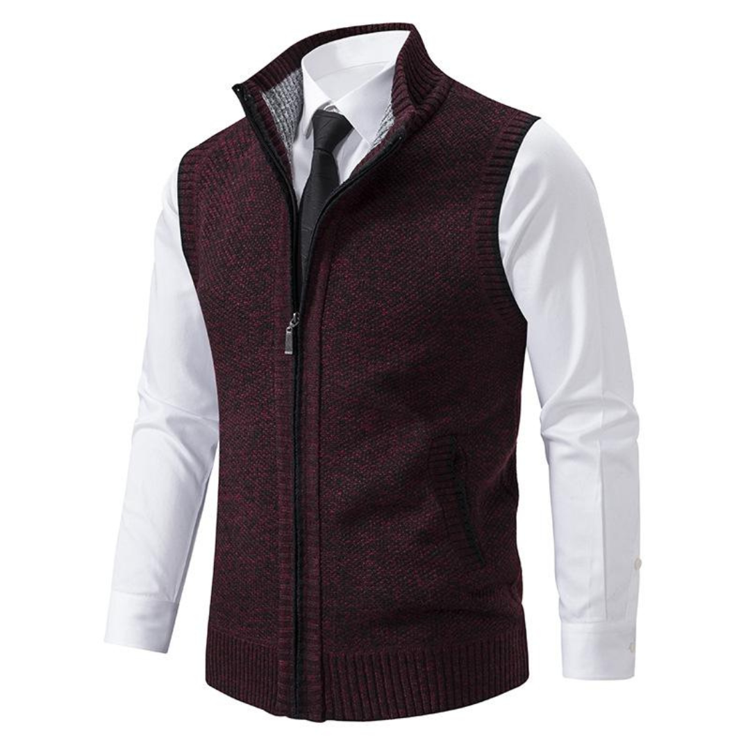 Gilet sans manches homme zippé sport