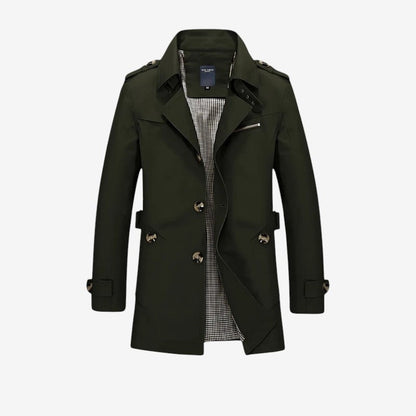 Manteau Imperméable avec Capuchon et Manches Longues - PanierRoyale