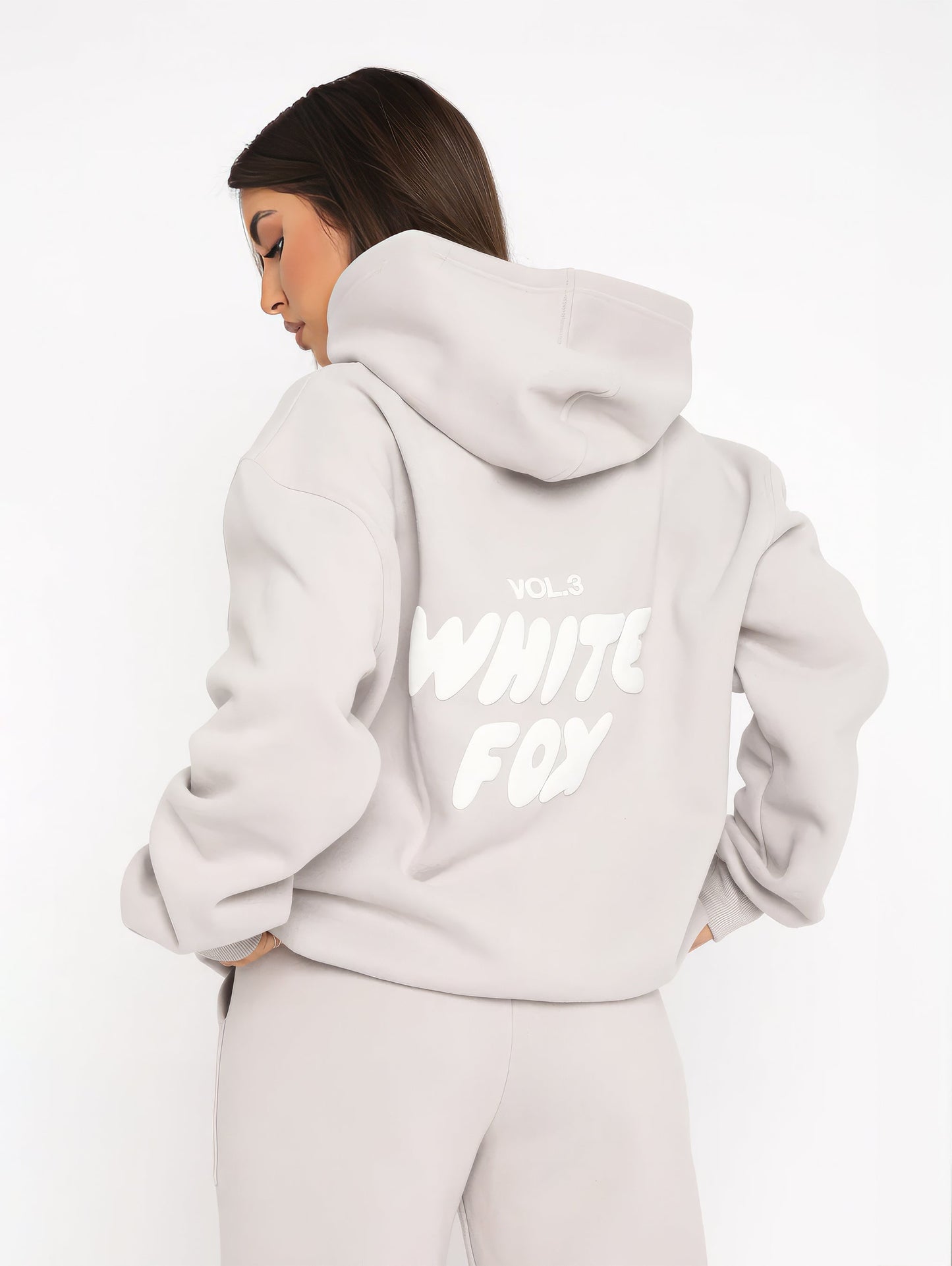 Ensemble Jogging Femme Coton Oversize Sweat à Capuche Pantalon - PanierRoyale