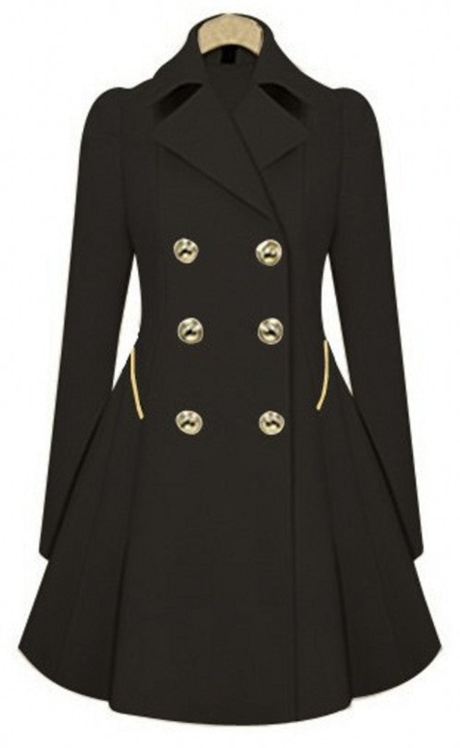Manteau Femme Long Imperméable et Élégant