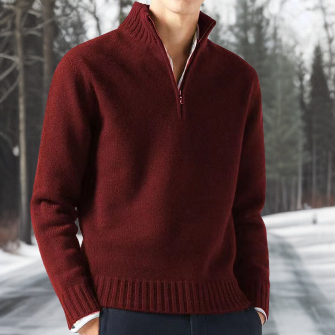 Pull Homme Doux et Chaud en Laine Mélangée