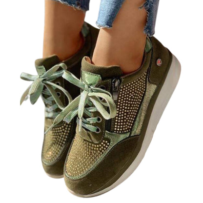 Chaussures Compensées Élastiques pour Femmes