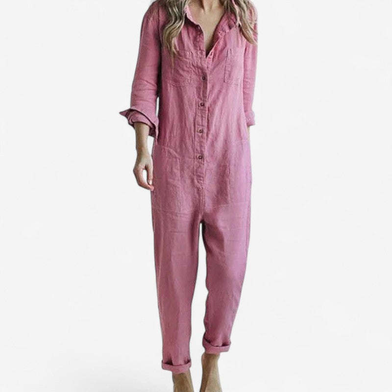 Combinaison Femme Confortable avec Poches Pratiques