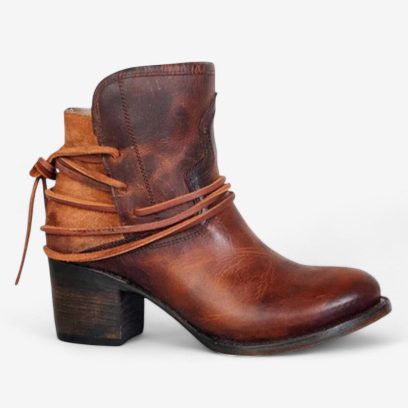 Bottines Femme Haut Talon Bloc Comfort