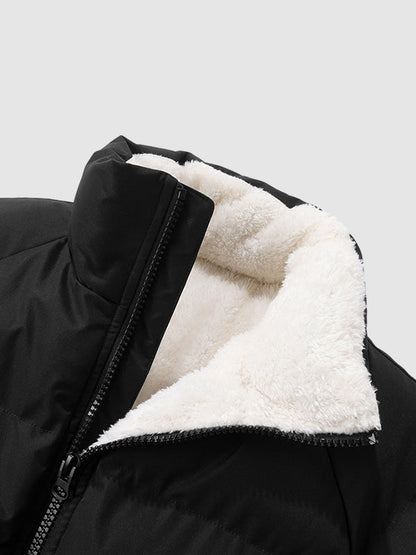 Doudoune Remplie de Duvet Hiver Chaud