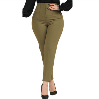 Pantalon Féminin Haut de Gamme Élégant et Chic