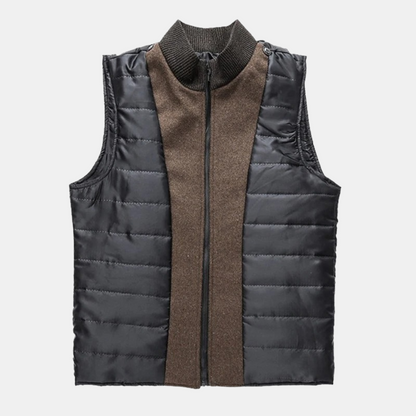 Manteau Homme Hiver Épais et Chauffant avec Col Montant