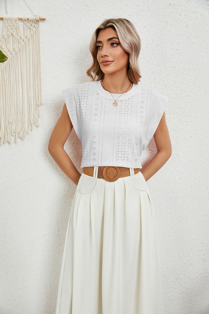 T-shirt Femme Décontracté Manches Courtes