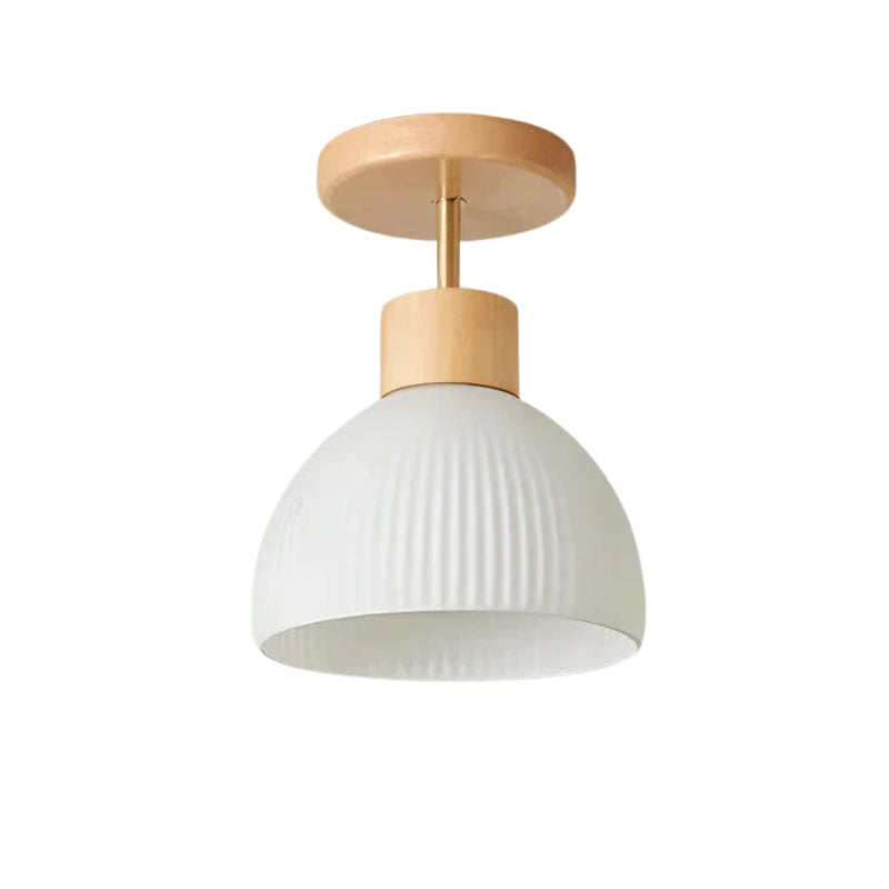 Lampe Suspendue LED Verre Transparent Design Élégant - PanierRoyale