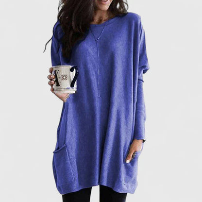 Robe Décontractée Femme à Manches Longues