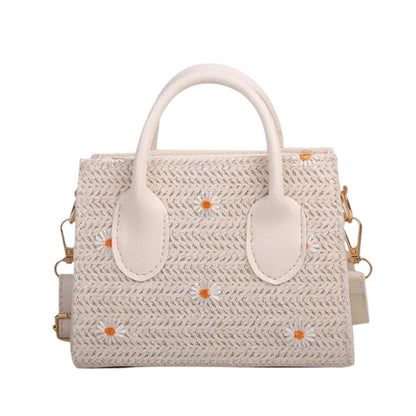 Sac à Main Floral avec Bretelles Réglables - PanierRoyale
