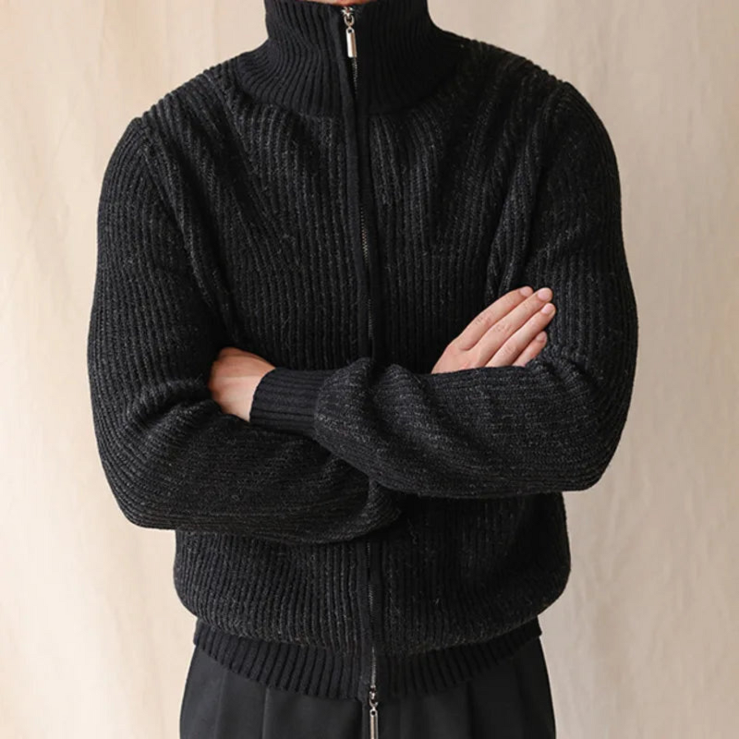 Cardigan Homme Chic et Chaud pour Hiver