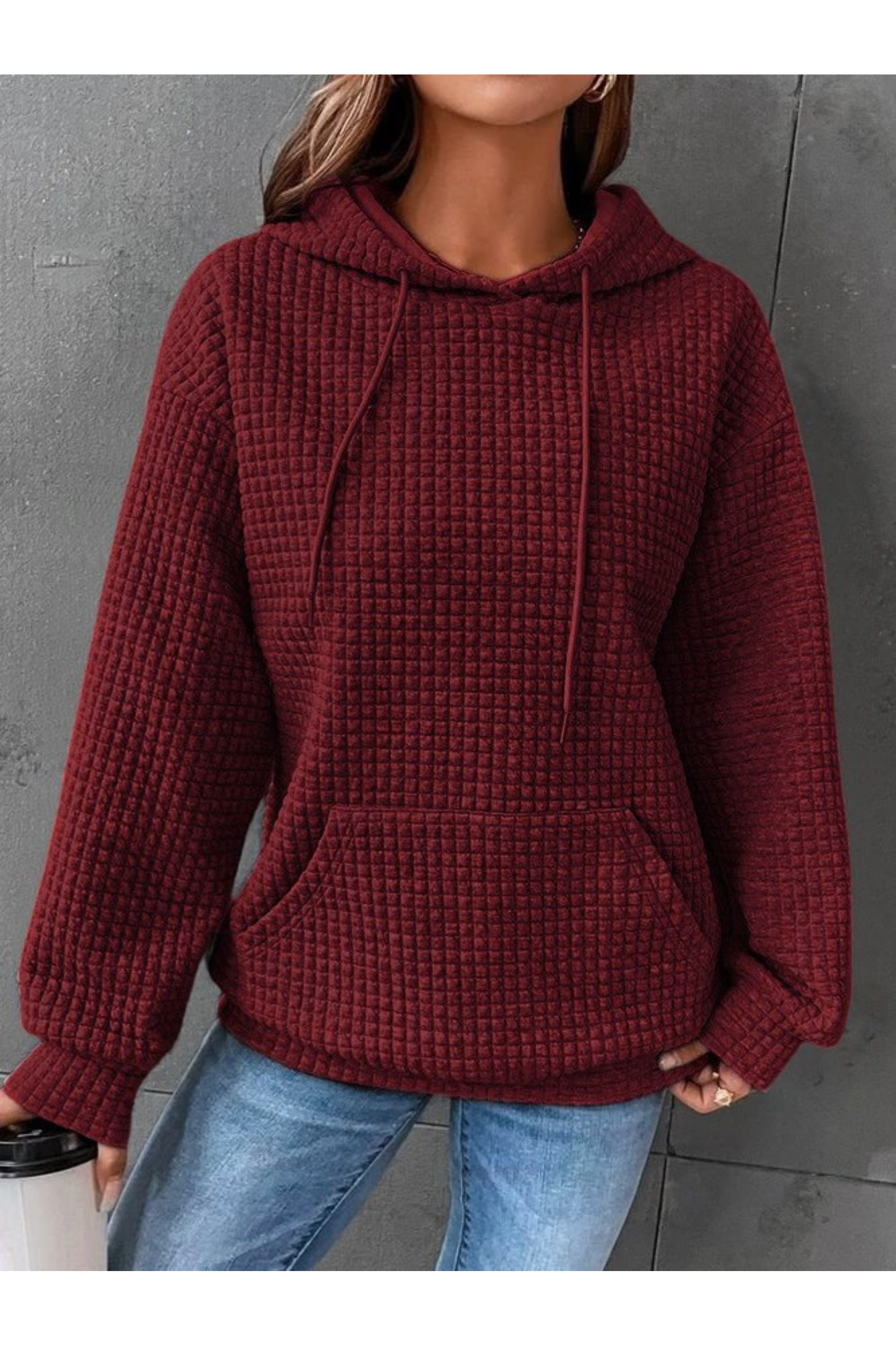 Pull Capuche Femme Doux et Chaud