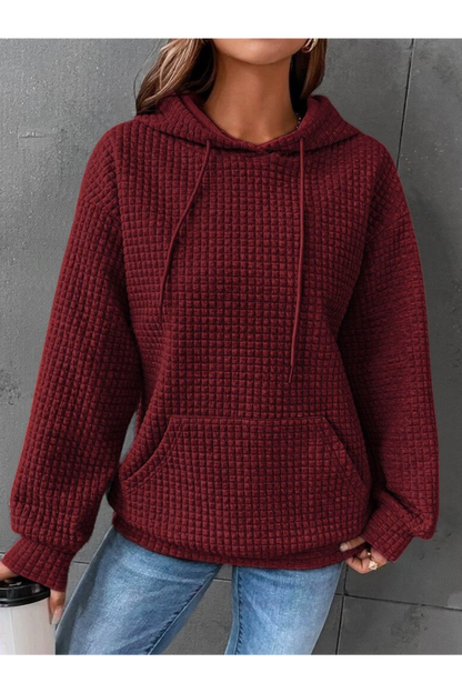 Pull Capuche Femme Doux et Chaud